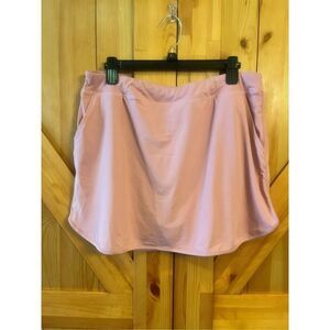 CHICHO Women's Athletic Skirt Tennis Skort with Pockets Golf Skirts Workout XL N